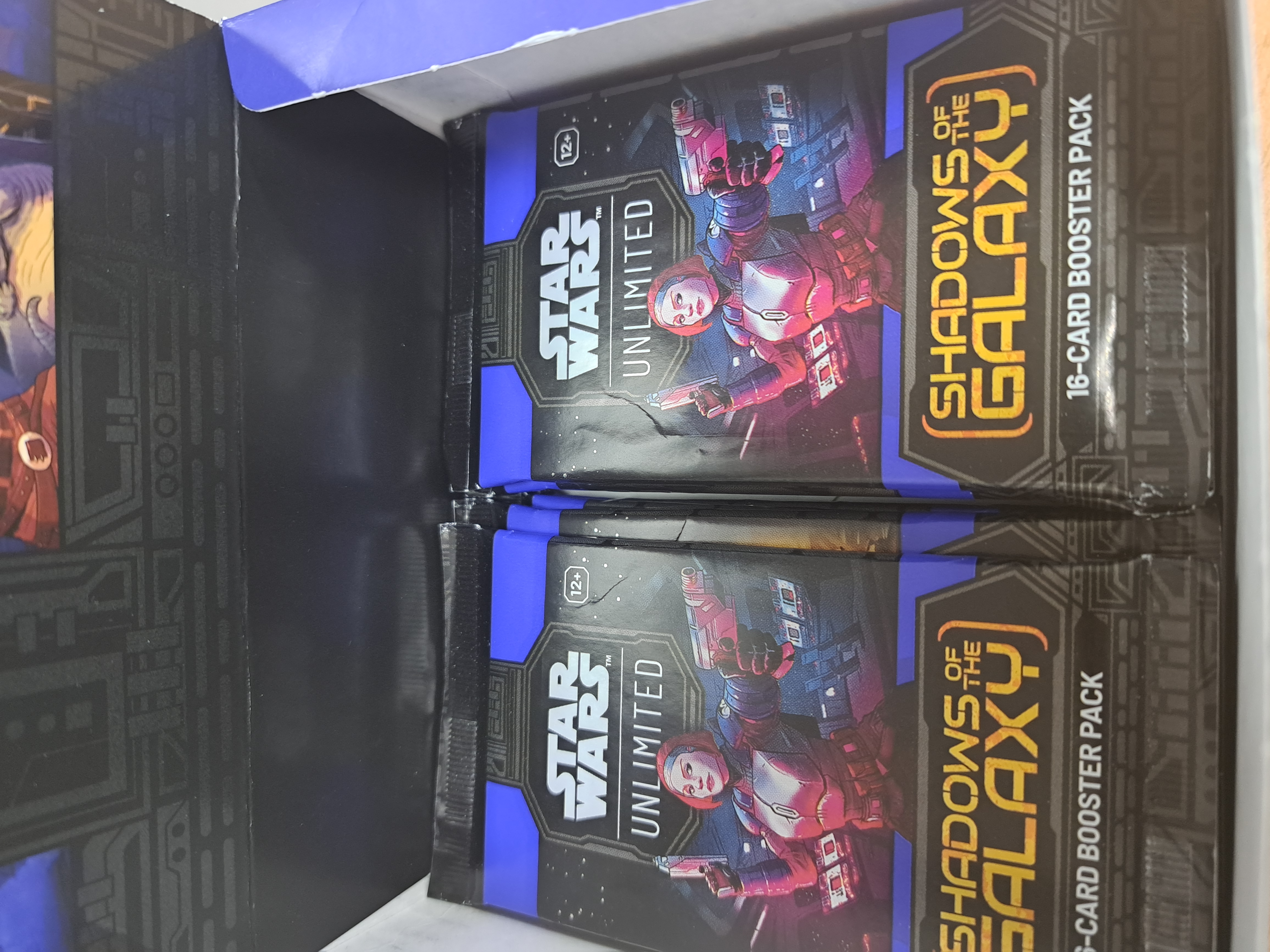 star wars unlimited paquet en shadows of the galaxy